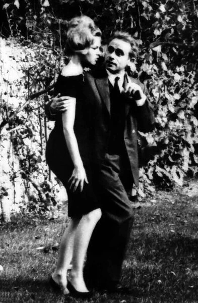 Brigitte Bardot French actress with Film Director Henri Georges Clouzot