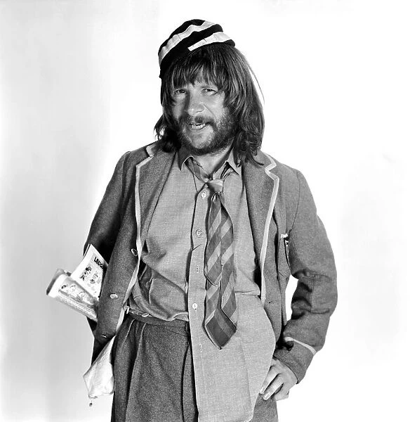 Comedian and TV presenter Bill Oddie. August 1976 S76-4627-001