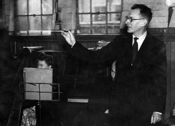 Dr. Desmond MacMahon, Music Advisor at Birmingham Education Committee. 1945