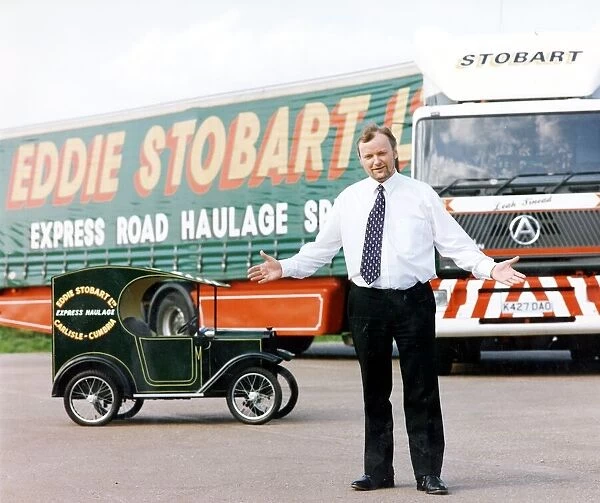 Eddie Stobert haulage eddie stobart now his lorries have made him a cult figure as