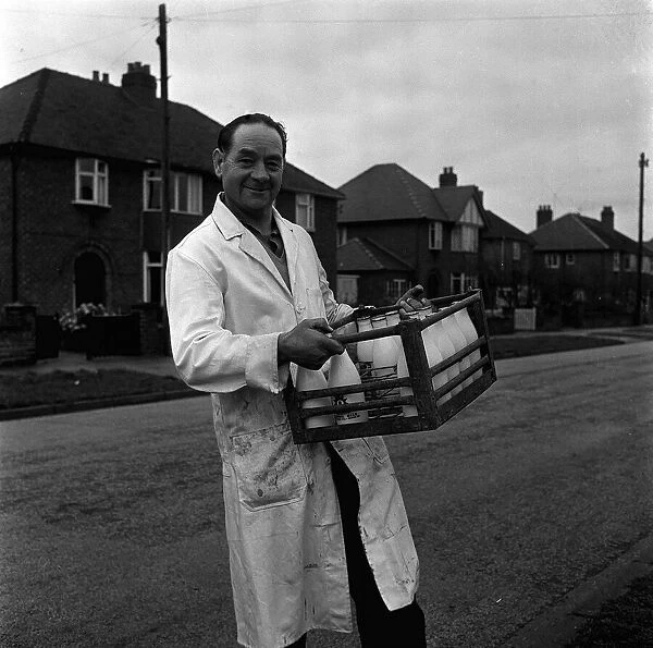 Ernie Tagg February 1965 Crewe Alexandra Football Manager former Milkman