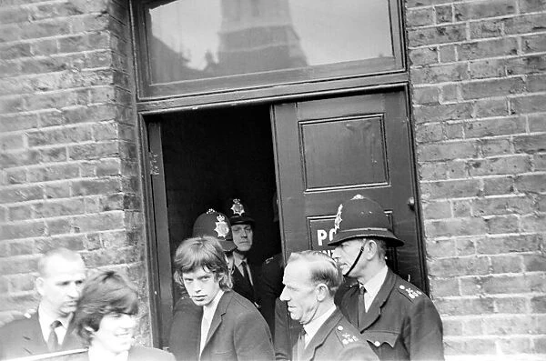 Following an incident in March 1965 Bill Wyman, Mick Jagger & Brian Jones of the Rolling