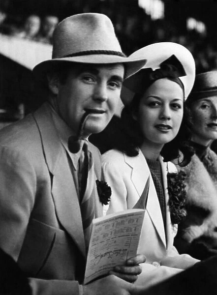 Jack Doyle and his wife Movita Castaneda. July 1939 P012389
