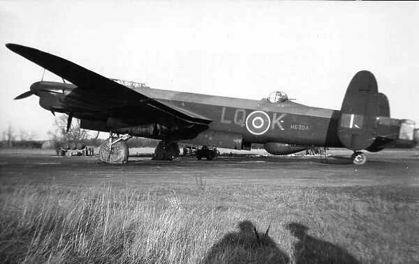 K for King a Lancaster bomber of 405 Squadron Royal Canadian Air Force
