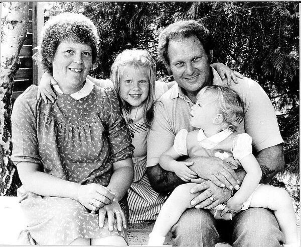 Louise Brown the first test tube baby with her Mother and Father