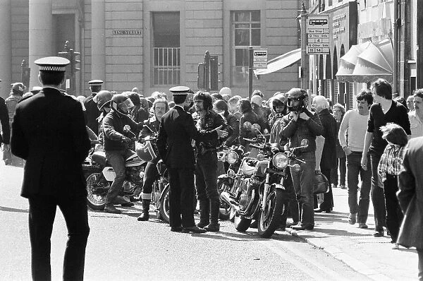 Mods & Rockers, May Day Bank Holiday, Scotland, Monday 5th May 1980