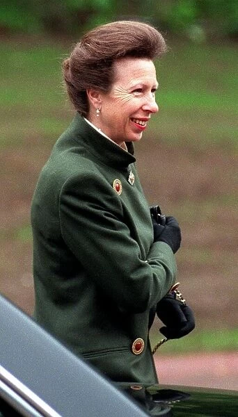 Princess Anne opens International Research Centre June 1998 IAN TORRANCE PIC