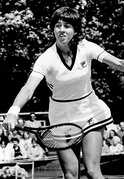 Sharon Walsh, tennis player from USA. June 1981 P006242
