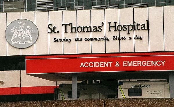 St Thomas Hospital Lambeth in London 1996