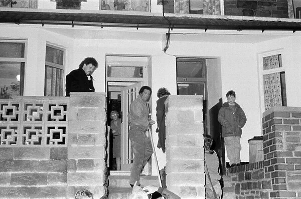Tom Jones back home in Pontypridd, Wales. Tom visits the house he was born in - 57