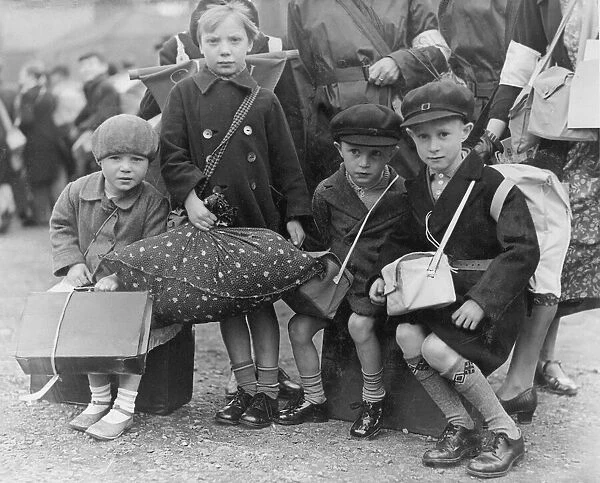 World War Two - Evacuation of children from the safety of the English countryside at