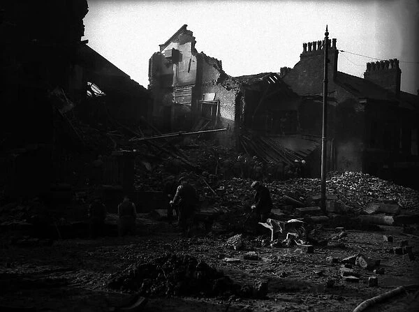 WW2 Bomb Damage on Merseyside 05th May 1941