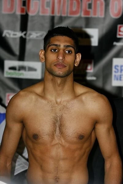 Amir Khan Lightweight Boxer Date: 07 December 2007