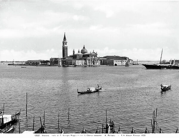 The island of San Giorgio Maggiore in Venice