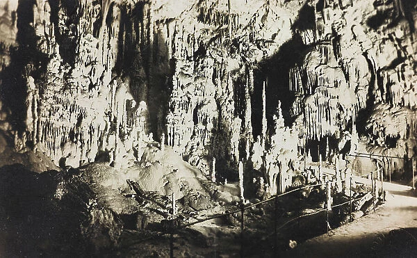 The Postojna Cave: the so-called 'Valley of the Trine'