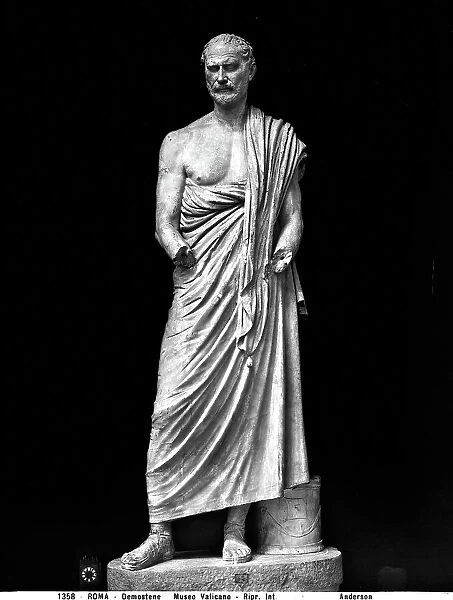 Statue of Demosthenes, in the Vatican Museums, Vatican City