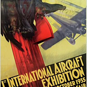 1st International Aircraft Exhibition Poster