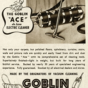 Advert for Goblin vacuum cleaner 1948