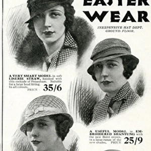 Advert for Jays hats for Easter 1933