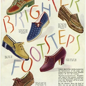 Advert for Manfield shoes 1941