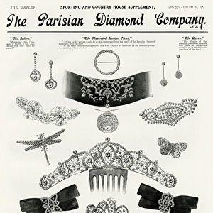 Advert for Parisian Diamond Company 1912