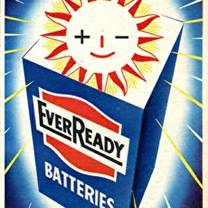 Advertisement, Ever Ready Batteries