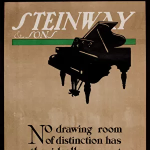 Advertisement for Steinway Pianos