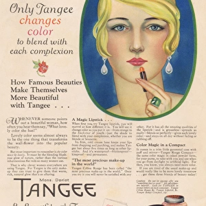 Advert for Tangee make-up (1926)