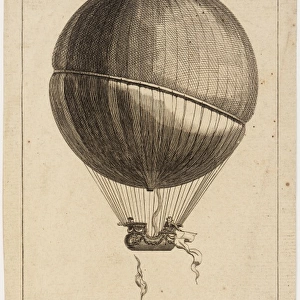 Air balloon of Charles and Robert, Paris