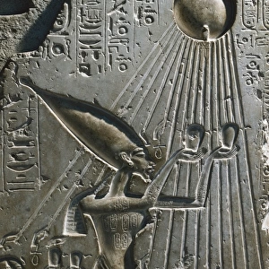 Akhenaten and his family... Egyptian art