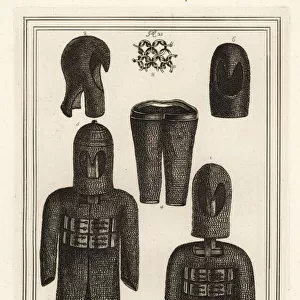 Ancient suits of chainmail armour