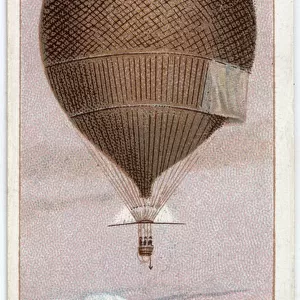 Andrees balloon L Aigle in which he and two companions propose to fly