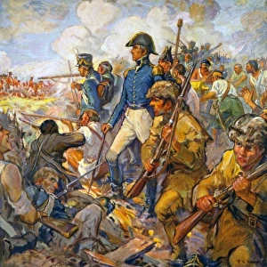 Andrew Jackson during the Battle of New Orleans