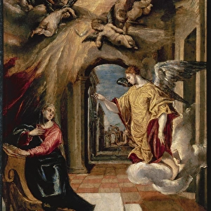 The Annunciation, 1570-1572, by El Greco