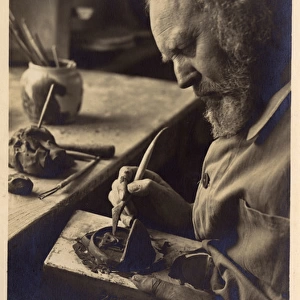 Anton Lang - German Studio potter and Actor - Oberammergau