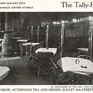 The Astor Stable, The Tally-Ho Restaurant, New York, NY, USA