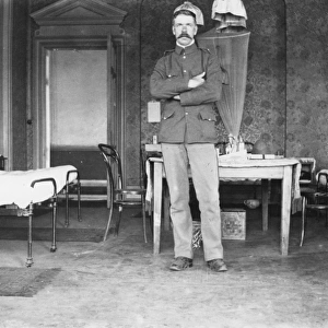 Australian sergeant at Dannes-Camiers Hospital, WW1