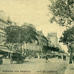 Avenida Rio Branco, Rio de Janeiro, Brazil