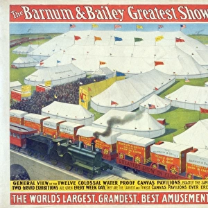 The Barnum & Bailey greatest show on Earth, the worlds larg