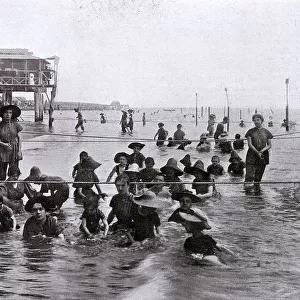 Bathing at the Lido, near Venice