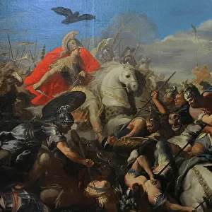 Battle of Arbelas or Battle of Gaugamela - Jose del Castillo