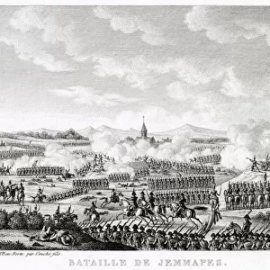 At the battle of JEMAPPES, the French under Dumouriez defeat the Austrians under Albert