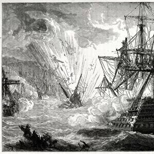 Battle of Navarino, Greek War of Independence, 20 October 1827, Navarino Bay (Pylos)