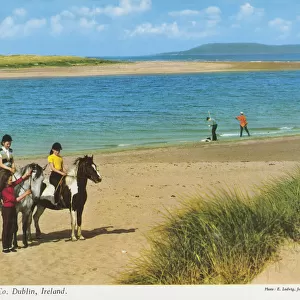 The Beach in Malahide, County Dublin, Republic of Ireland