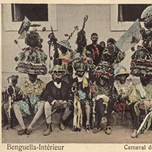 Benguella, Congo - Carnival - Dance of the Chinas