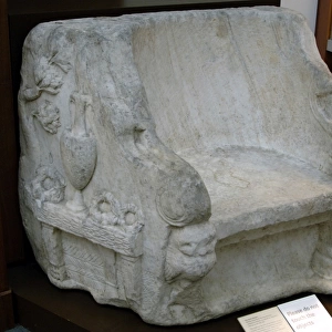 The Biel Throne. Marble. 140-143 AD