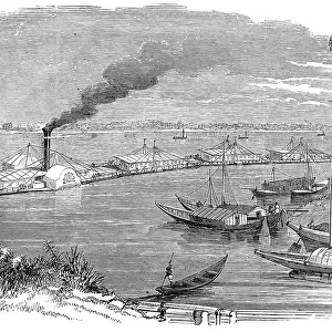 Bournes River Steam Train, 1849