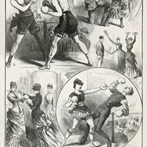 Boxing for Ladies 1886