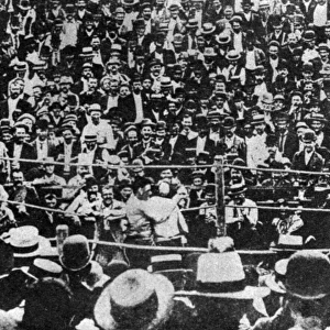 Boxing match which lasted a record 75 rounds