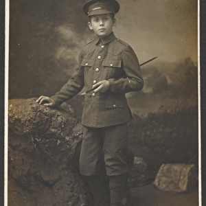 Boy soldier - attalion of The London Regiment